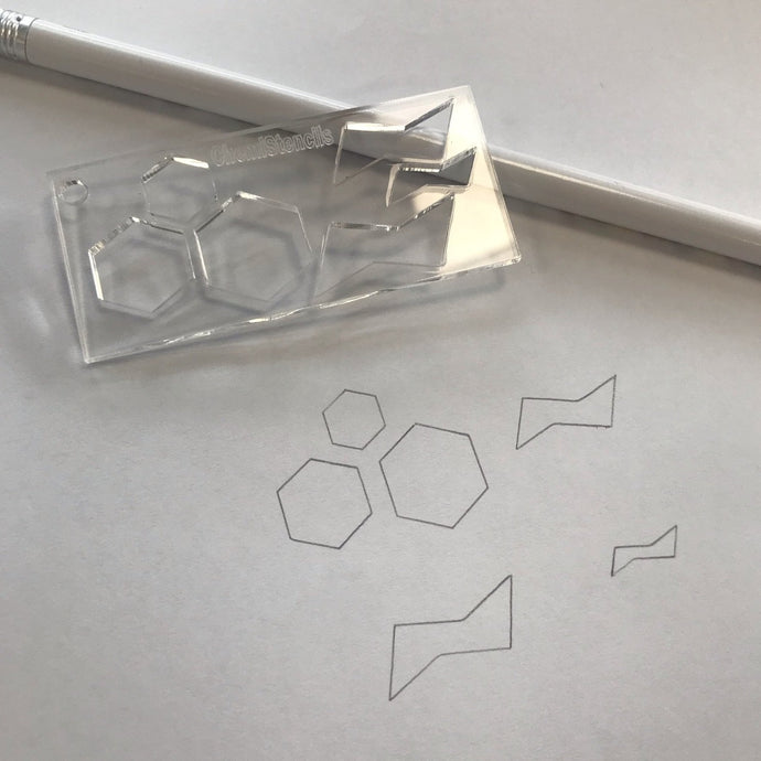 Organic Chemistry Stencil Keychain (6YHGSYBEC) by positivelypositiv